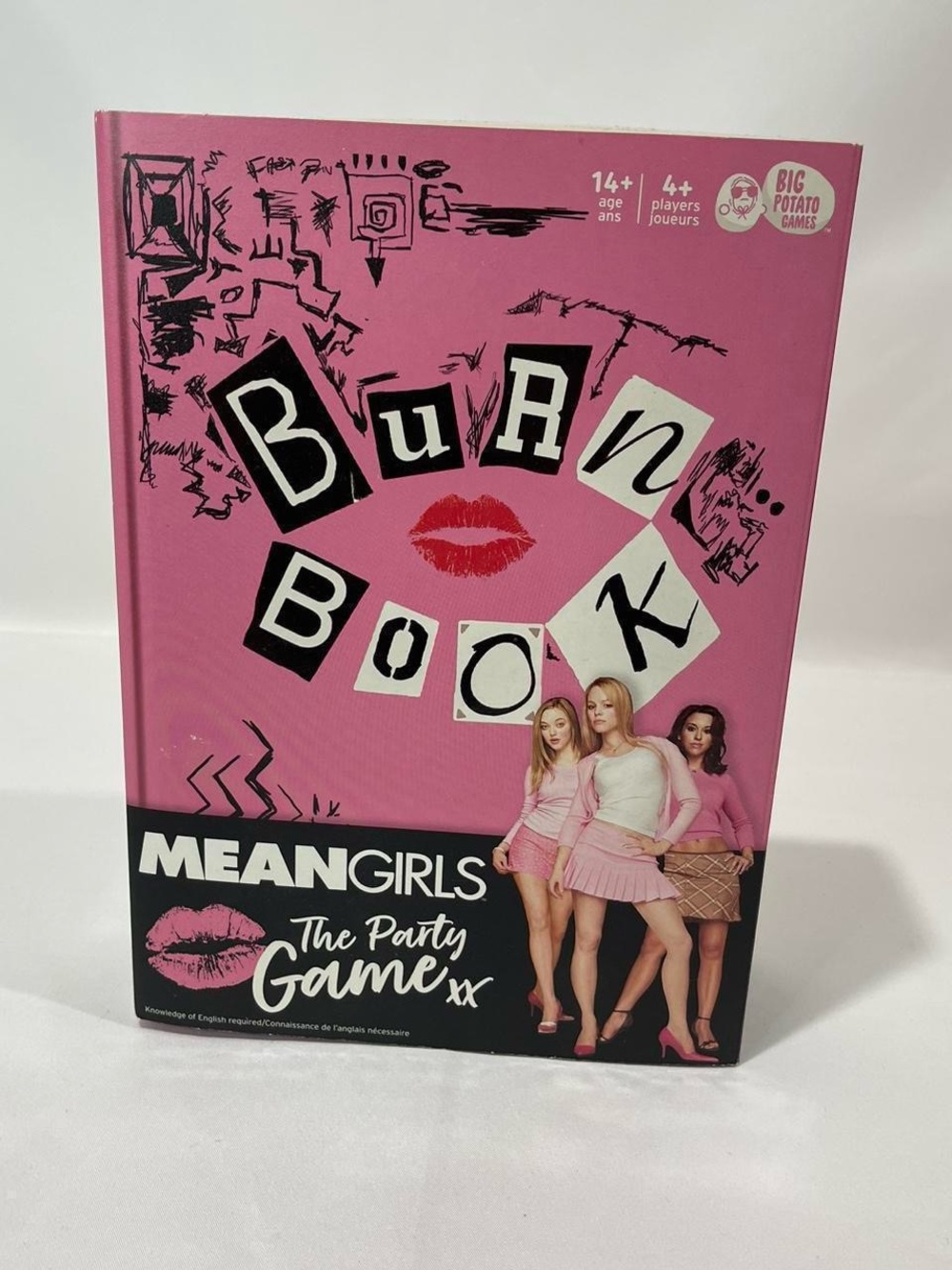 Burn Book Mean Girls The Party Game - Pink